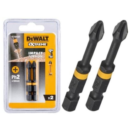 Бита ударная DeWalt IMPACT PH2 85мм DT70567T 1шт