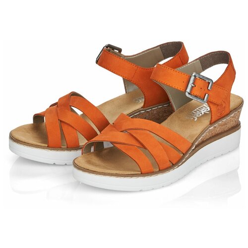 фото Босоножки женские лето rieker артикул v3863-38/38