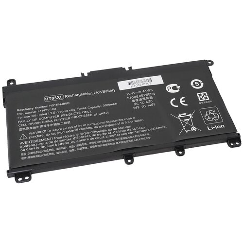 Аккумулятор HT03XL для HP 250 G7 / 255 G7 / Pavilion 14-C / 14-CE / 15-CS / 15-DA / 17-BY / 17-CA / 17T 3600mAh