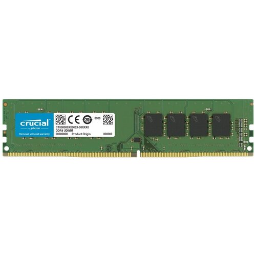 Модуль памяти Crucial DDR4 DIMM 16Gb 2666МГц CL19 (CT16G4DFRA266)