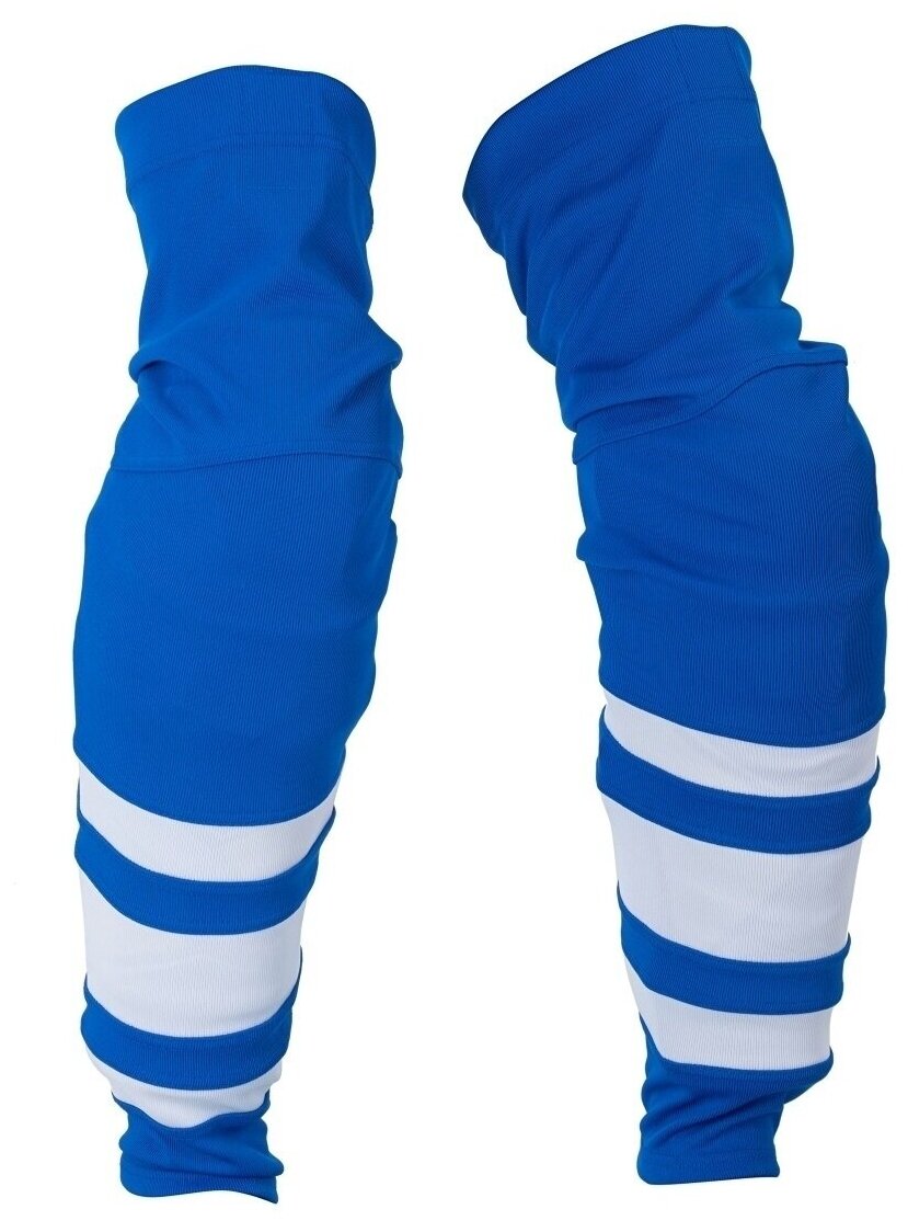 Гамаши хоккейные W-max (сине-белые размер 4, рост 160)