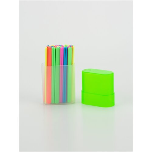 Счетные палочки в тубусе / счетный материал / 40 штук в наборе