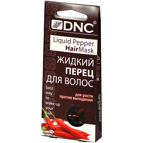 DNC Жидкий перец для волос, 3 саше по 15 мл, DNC