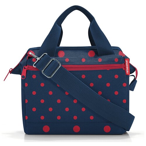 Сумка allrounder cross mixed dots red