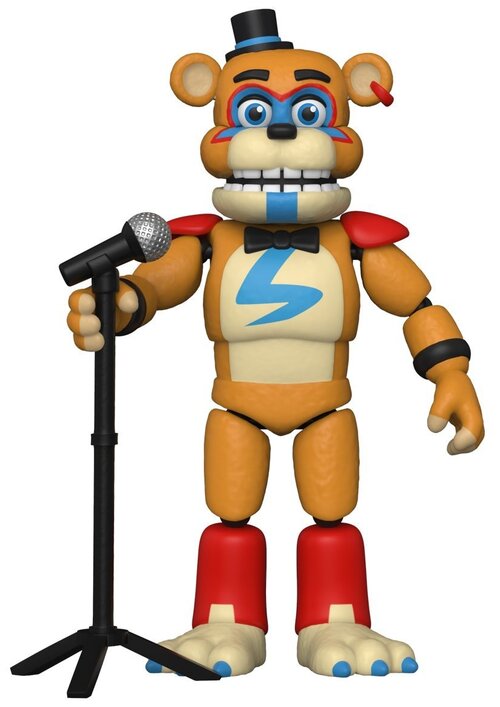 Фигурка Funko Five Nights at Freddys: Нарушение безопасности - Глэм Рок Фредди 47490, 13 см