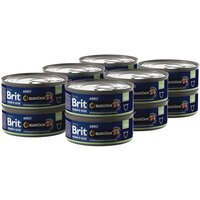 Консервы для кошек Brit Premium by Nature, с мясом цыплёнка, 100 гр*12 шт