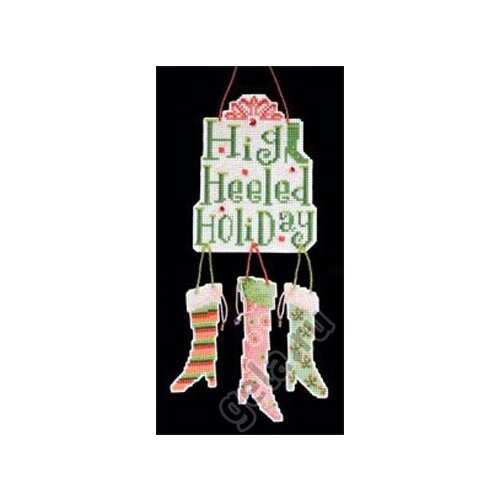 фото Набор для вышивания сапожки mill hill dm14-1101