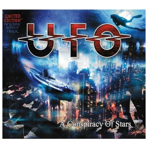UFO - A Conspiracy Of Stars, 2LP+CD GATEFOLD, RED\BLACK LP