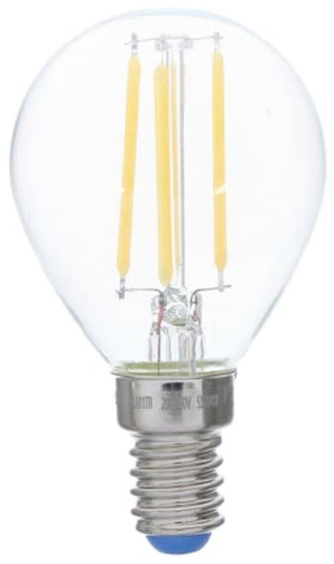 Светодиодная лампа филаментная Airdim форма шар E14 5 Вт 500 Лм свет холодный