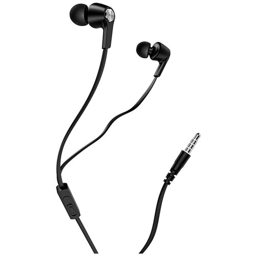 Проводные наушники BOROFONE BM37 Noble Jack 35mm 12 м черный контроллер с микрофоном 27200₽