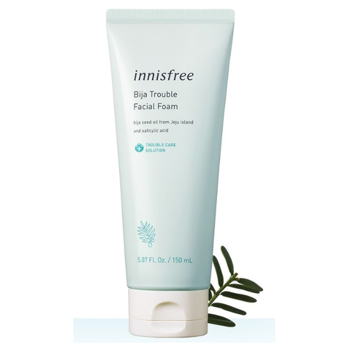 Пенка для проблемной кожи INNISFREE Jeju Bija Anti-trouble Facial Foam 150ml