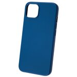 Панель-накладка SmarTerra Silicon Case Blue для iPhone 13 - изображение