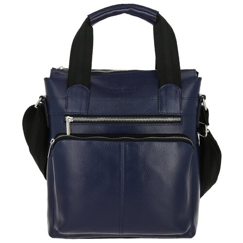 фото Мужская кожаная сумка для документов versado vg07-2 navy