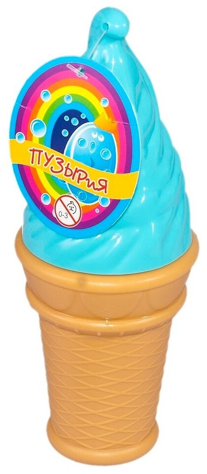 BUBBLELAND Мыльные пузыри "Мороженое", 120 мл