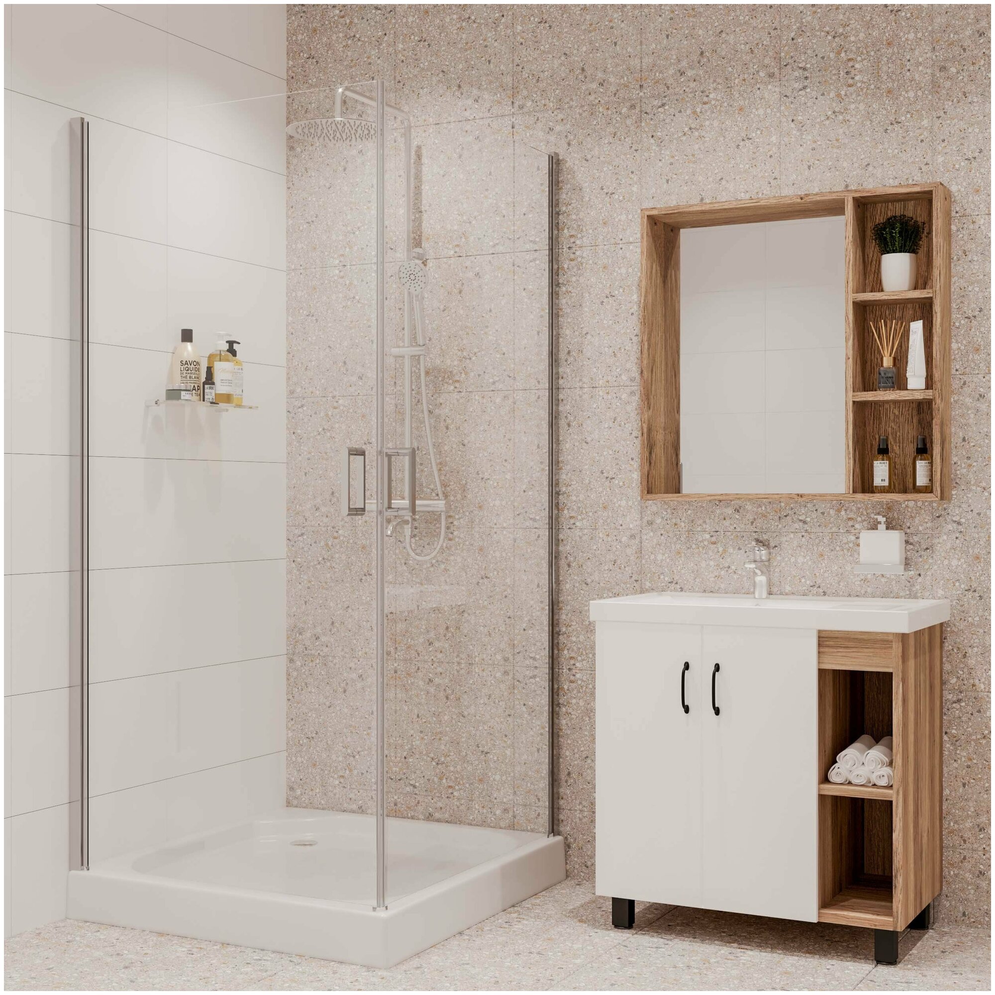 фото Душевой уголок Niagara NG-6604 низкий поддон