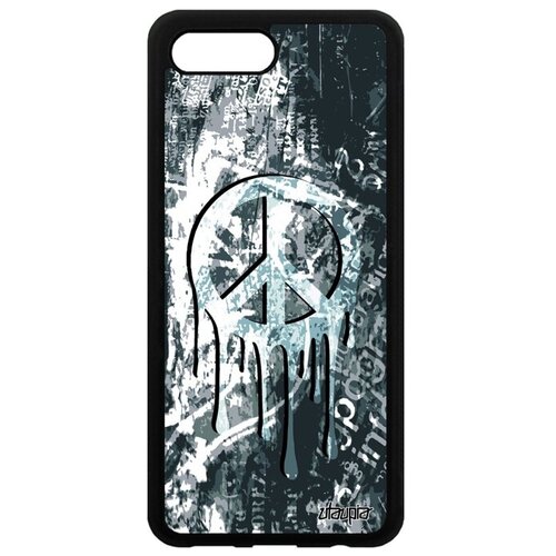 фото Защитный чехол на мобильный // honor 10 // "peace and love" & стиль, utaupia, серый