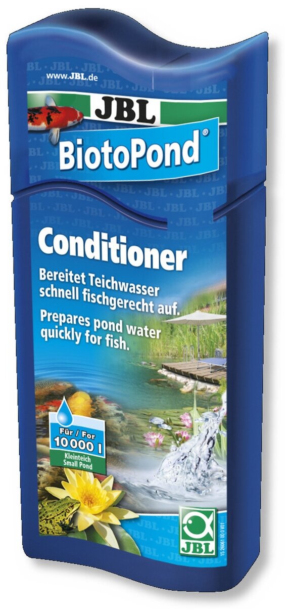 JBL GmbH & Co. BiotoPond Кондиционер для прудовой воды для рыб 500мл - фотография № 1