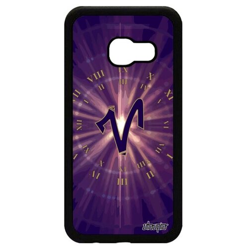 фото Защитный чехол на телефон // galaxy a3 2017 // "гороскоп овен" дизайн астрологический, utaupia, фиолетовый