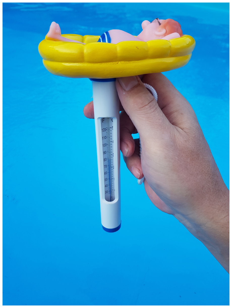 Термометр для бассейна KF, «Солидный мужчина» и ремонтный комплект - фотография № 4