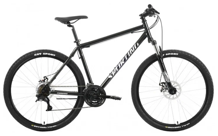 Горный велосипед Forward Sporting 27,5 2.2 D (2022) 17" Черно-белый (161-178 см)