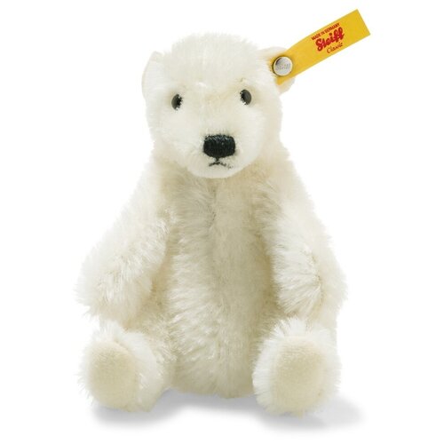 фото Мягкая игрушка steiff wildlife giftbox polar bear (штайф белый медведь в подарочной коробке дикая природа 12 см)
