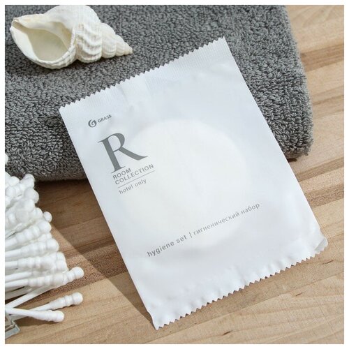 Набор гигиенический Room ватные палочки диски и пилочка для ногтей6 шт 301₽