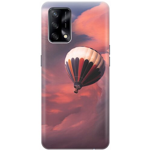 фото Re:pa накладка transparent для oppo a74 с принтом "воздушный шар и волшебство"