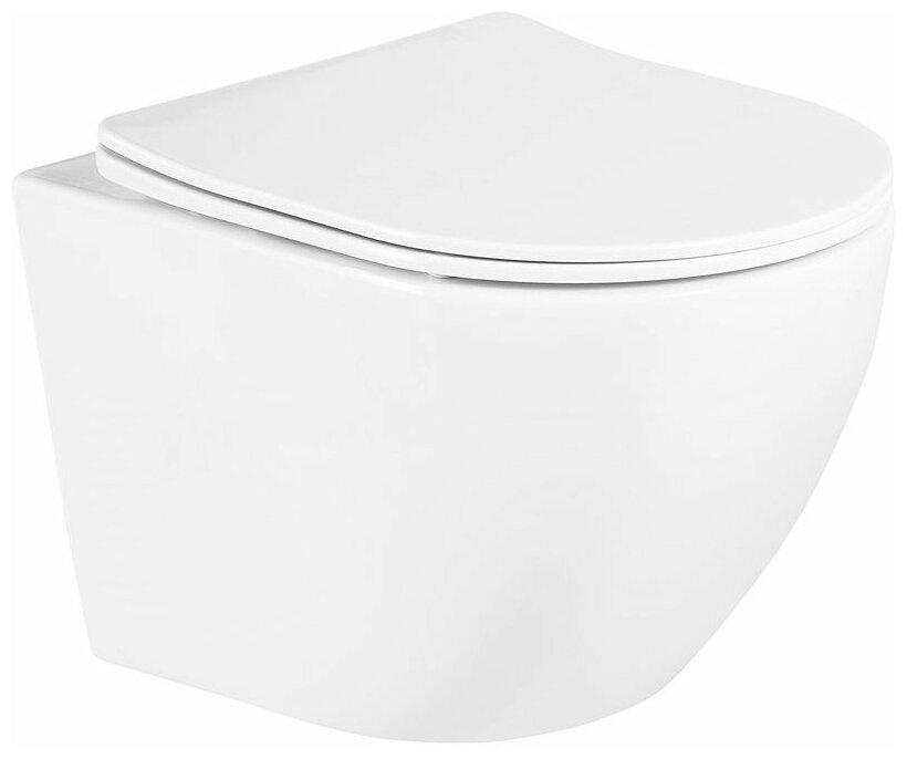 BelBagno Подвесной унитаз с сиденьем Belbagno Uno BB3105CHR/SC