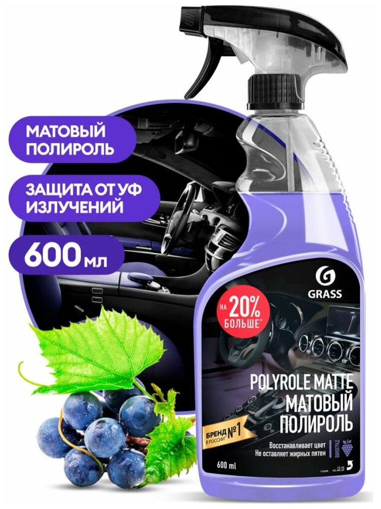 Полироль пластика Grass Polyrole Matte