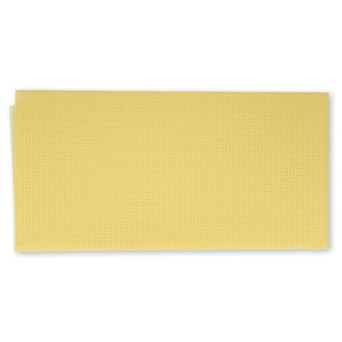Канва K04 Gamma Aida N14 цв. Фасовка 100% хлопок 50 x 50 см +- 2 см 5 шт желтый