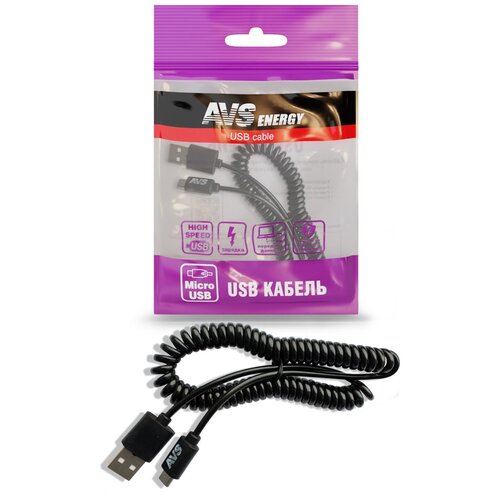 Кабель AVS micro USB (2м, витой) MR-32 кабель avs micro usb 2м витой mr 32
