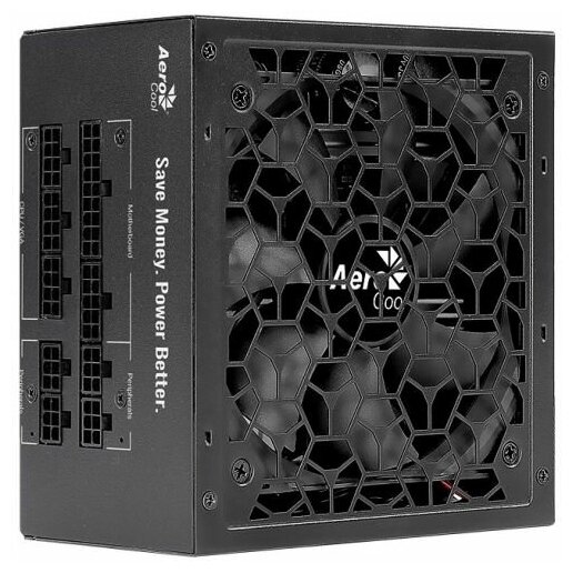 Блок питания ATX AeroCool AERO BRONZE 750M 4710562755060 750W, active PFC, 120mm fan, 80+ Bronze, fully modular