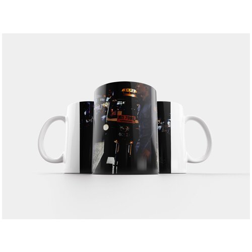 фото Кружка "транспортное средство, трехколесный велосипед, такси" 320 мл lotsprints