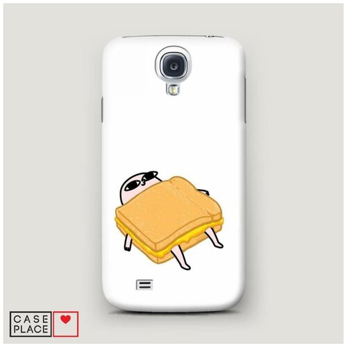 фото Чехол пластиковый samsung galaxy s4 поджаренный сырок case place