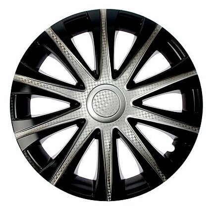 фото Колпаки R14 Майбах Super Silver STAR 4шт карбон