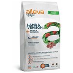 Alleva сухой корм для взрослых собак малых пород с ягненком и олениной 2 кг - изображение