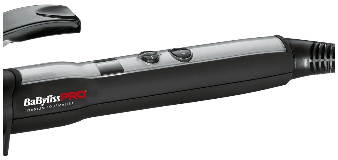 BABYLISS PRO BAB2274TTE Плойка керамика, электронное табло, d 32 мм - фотография № 5