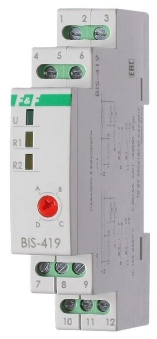 F&F BIS-419 импульсное реле