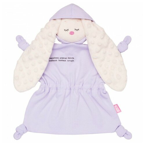 Комфортер Мякиши Зайка 670/671/673/674 лиловый комфортер игрушка для новорожденных мягкая игрушка мишка
