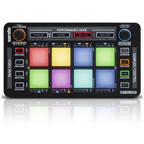 Reloop Neon контроллер для программы Serato DJ с уникальным набором функций портативный midi dj контроллер icon xdj