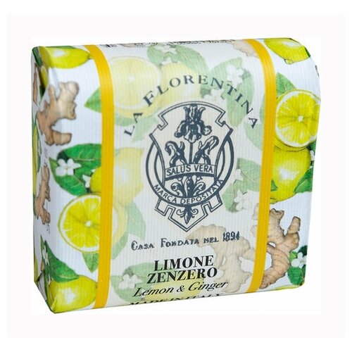 La Florentina Soap Lemon and Ginger la florentina lemon