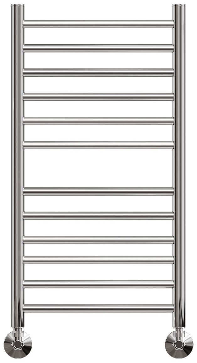Полотенцесушитель водяной Point PN10148S П12 400x800 хром - фотография № 1