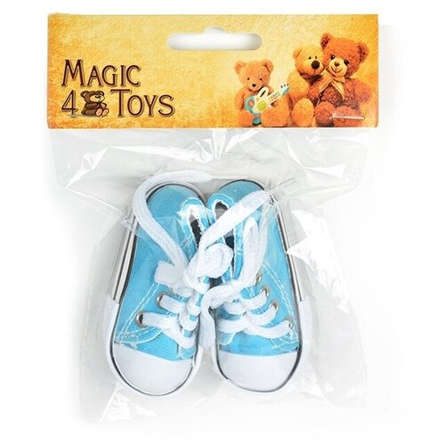 Обувь для кукол Magic 4 Toys Кеды, 35 мм, синие (FK.70355)