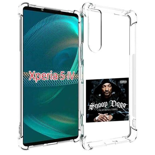 Чехол MyPads Snoop Dogg CALIFORNIA TIMES для Sony Xperia 5 IV (5-4) задняя-панель-накладка-бампер чехол mypads snoop dogg neva left для sony xperia 1 iv задняя панель накладка бампер