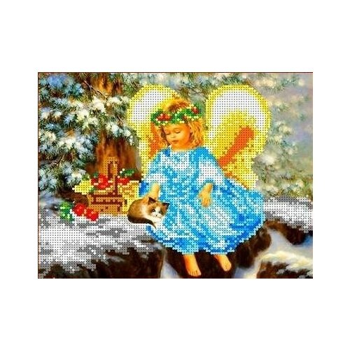 фото Набор в рождество бисер 19х25 каролинка кба 4007 19х25 каролинка кба 4007)