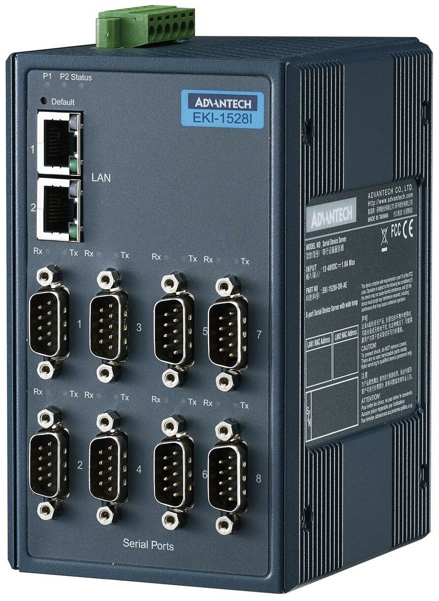 Адаптер Advantech EKI-1528i-DR-AE