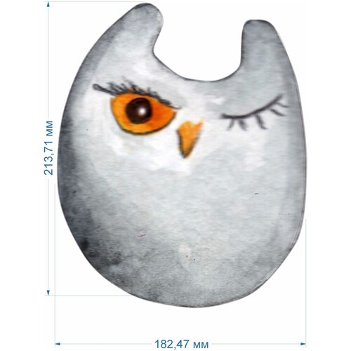 Наклейка интерьерная Сова 5