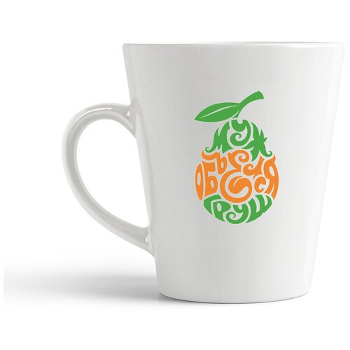 фото Кружка-латте coolpodarok муж объелся груш (груша)