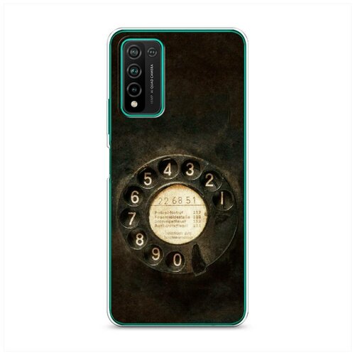 фото Силиконовый чехол "старинный телефон" на honor 10x lite / хонор 10x лайт case place