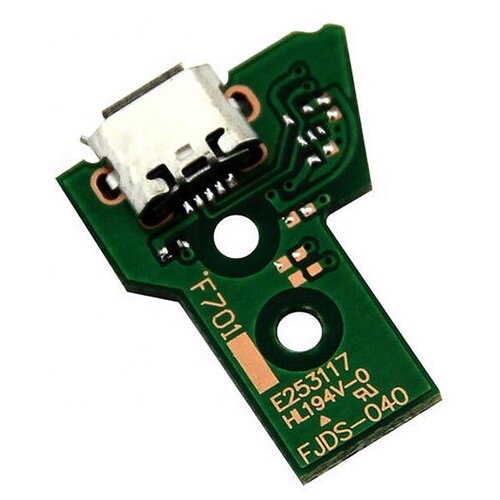 Модуль питания (зарядки) JDS - 040 для беспроводного геймпада SONY PLAYSTATION DUALSHOCK 4 2021 hot usb charging port board 14 pin jds 001 jds 011 jds 030 jds 040 jds 055 for sony for ps4 controller dualshock